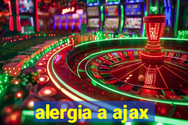 alergia a ajax